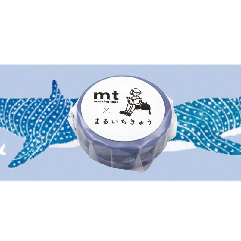 MT Washi Tape 15MM X 7M Maruichikyu Whale Shark