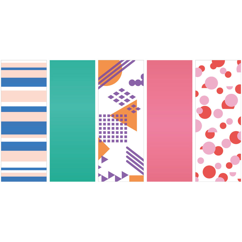 MT Washi Tape Gift BoX of 5 Rolls Bright