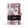 Castelli Landscapes Mid Ruled Notebooks#Colour_ROSEWOOD