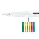 Lamy Safari LE All White Multi Fountain Pens