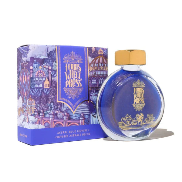 Ferris Wheel Press Astral Blue Odyssey Fountain Pen Inks#Size_38ML