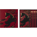 Moleskine Year of the Horse Large Notebook + 4 Firm Blackwing Pencils Gift Set