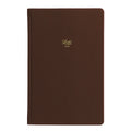 Letts Legacy Book 130x200mm Ruled Notebooks#Colour_CHOCOLATE