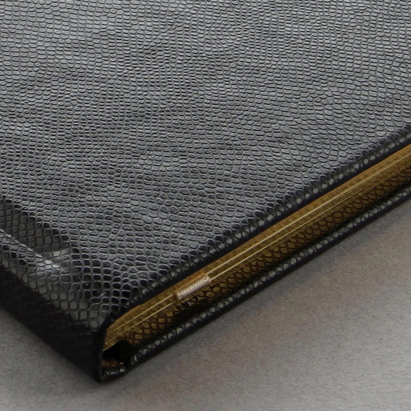 Letts Legacy Plain 259 X 210MM Black Guest Book