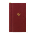 Letts Legacy Slim 85x152mm Ruled Notebooks#Colour_GARNET