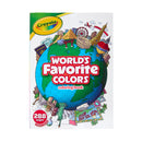 Crayola Worlds Favorite Colors Colouring Book 288 Pages