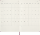 Moleskine Diary 12 Month Daily Majestic Pink Hardcover Large 2027