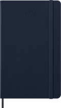 Moleskine Diary 12 Month Daily Hardcover Large 2027#Colour_SAPPHIRE BLUE