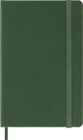 Moleskine Diary 12 Month Daily Softcover Pocket 2027#Colour_MYRTLE GREEN