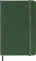 Moleskine Diary 12 Month Weekly + Notes Hardcover Pocket 2027#Colour_MYRTLE GREEN