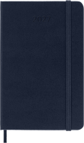 Moleskine Diary 12 Month Weekly + Notes Hardcover Pocket 2027#Colour_SAPPHIRE BLUE
