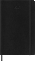 Moleskine Diary 12 Month Weekly + Notes Softcover Large 2027#Colour_BLACK