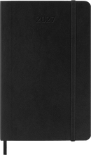 Moleskine Diary 12 Month Weekly + Notes Softcover Pocket 2027