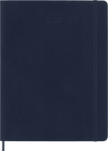 Moleskine Diary 12 Month Weekly + Notes Softcover XL 2027#Colour_SAPPHIRE BLUE
