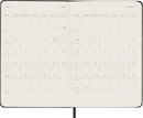 Moleskine Diary 12 Month Weekly Horizontal Hardcover Black 2027