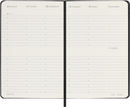 Moleskine Diary 12 Month Weekly Vertical Hardcover Black 2027