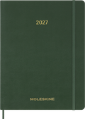 Moleskine Essential Planner 13 Month Softcover Weekly Vertical XXL 2027#Colour_MYRTLE GREEN