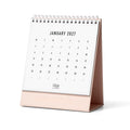 Letts of London Desk Calendar Conscious 150x180mm 2027#Colour_ROSEWATER