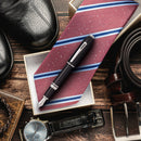 Cross Peerless 125 Obsidian Black Lacquer Medium Fountain Pen