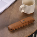 Cross Gift Set - Classic Century Chrome Ballpoint Pen & Mocha Saffiano Leather Pen Case