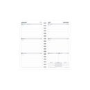Debden Dayplanner Slim Week to View Refill 2027