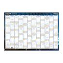 Writeraze Wallplanner Laminated 2027