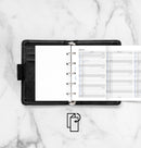 Filofax Organiser Refill Classic Year Planner Vertical Mini 2027