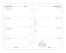 Filofax Organiser Refill Classic Week To View Mini 2027
