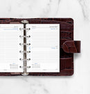 Filofax Organiser Refill Classic Day Per Page With Appointments Pocket 2027