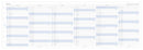 Filofax Organiser Refill Year Planner Vertical Personal 2027