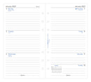 Filofax Organiser Refill Classic Week To View Ruled Personal 2027