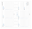 Filofax Organiser Refill Classic Week To View With Appointments Landscape Personal 2027