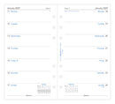 Filofax Organiser Refill Classic Week Per Page Personal 2027