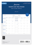 Filofax Organiser Refill Classic Month To View A5 2027