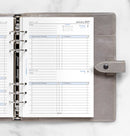 Filofax Organiser Refill Business Day Per Page A5 2027