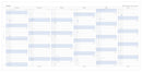 Filofax Organiser Refill Year Planner Vertical A4 2027