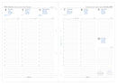 Filofax Organiser Refill Classic Week To View With Appointments Vertical A4 Multilingual 2027