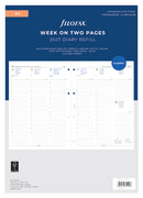 Filofax Organiser Refill Classic Week To View With Appointments Vertical A4 Multilingual 2027