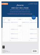 Filofax Organiser Refill Classic Day Per Page With Appointments A4 Multilingual 2027