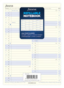 Filofax Organiser Refill Notebook A5 Year Planner 2027