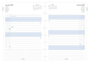 Filofax Organiser Refill Notebook A5 Month Planner 2027