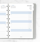 Filofax Organiser Refill Notebook A5 Month Planner 2027