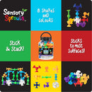 Sensory Sprouts Suction Pieces Jar of 100