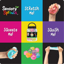 Sensory Sprouts Stretch & Sparkle Shapes Jar of 12