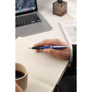 Cross Lume Ballpoint Pen Blue with Chrome Trim