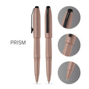 Cross Prism Ballpoint Pen Mocha With Matt Black Trim