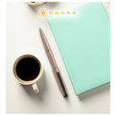 Cross Prism Ballpoint Pen Mocha With Matt Black Trim