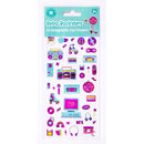 Learning Can Be Fun Holographic Sticker Set Retro Rockstars