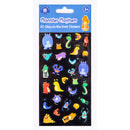 Learning Can Be Fun Glow Sticker Set Monster Mayhem
