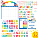 Learning Can Be Fun Giggle & Grow Magnetic Calendar Bulletin Board Set